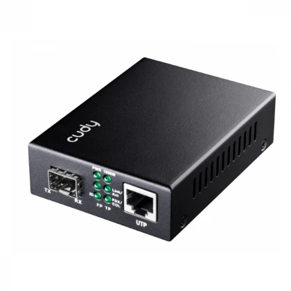 CUDY MC220 Gigabit Ethernet Fiber konverter sa 1 SFP slotom 