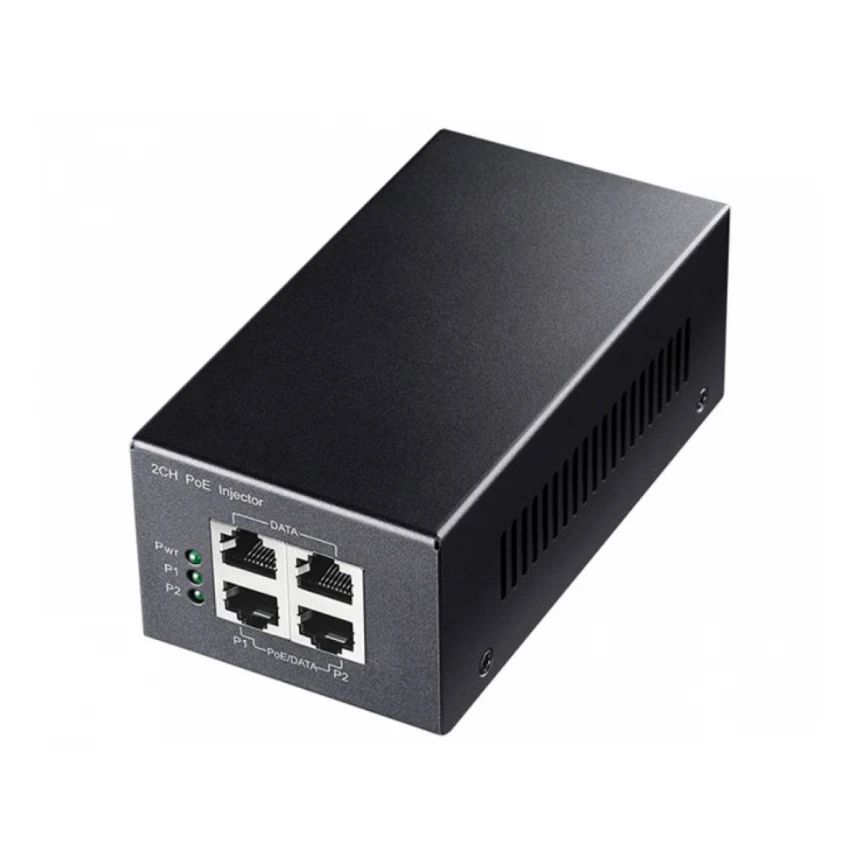 CUDY POE220 2 Channel 30W Gigabit PoE+/PoE Injector 