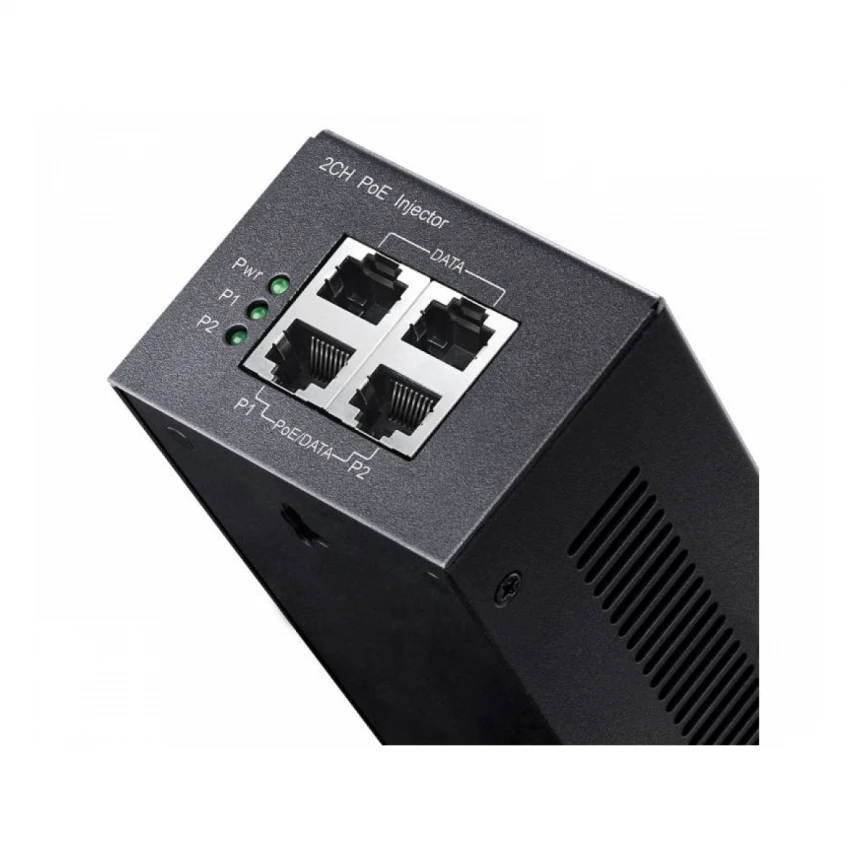 CUDY POE220 2 Channel 30W Gigabit PoE+/PoE Injector 
