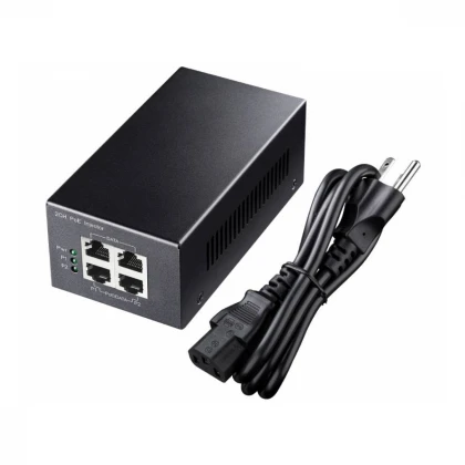 CUDY POE220 2 Channel 30W Gigabit PoE+/PoE Injector 