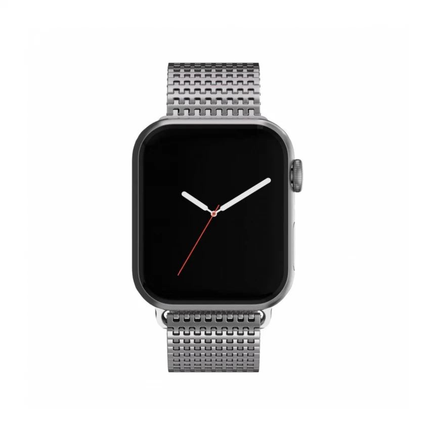 CUREA METALICA MESH NEXT ONE PENTRU APPLE WATCH 41MM, Argintiu