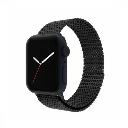 CUREA METALICA MESH NEXT ONE PENTRU APPLE WATCH 41MM, Negru