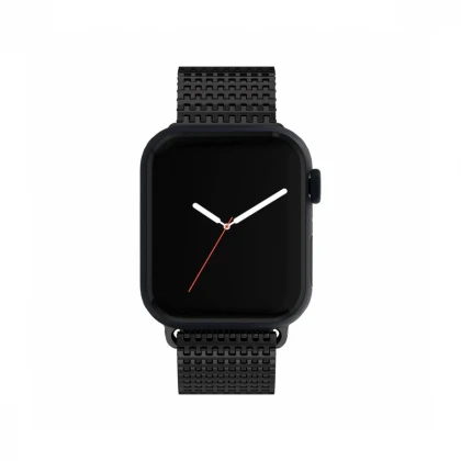 CUREA METALICA MESH NEXT ONE PENTRU APPLE WATCH 41MM, Negru