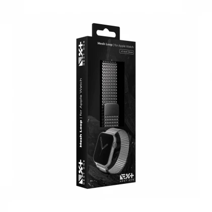 CUREA METALICA MESH NEXT ONE PENTRU APPLE WATCH 41MM, Argintiu