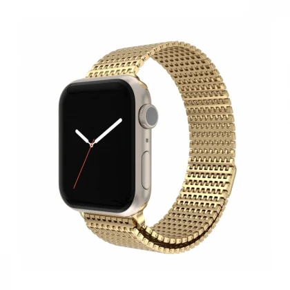 CUREA METALICA MESH NEXT ONE PENTRU APPLE WATCH 41MM, Auriu