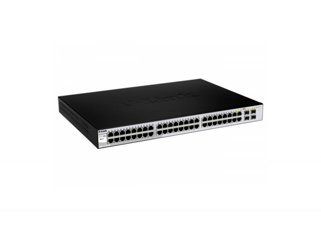 D-Link 48-Port 4xSFP Combo web upravljiv Switch DGS-1210-48