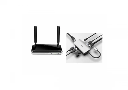 D-Link Router 4G LTE Wi-Fi DWR-921/E + DUB-M810