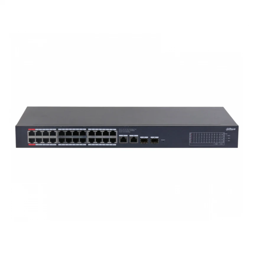 DAHUA CS4228-24GT-240 28-Port Cloud Managed Desktop Gigabit Switch with 24-Port PoE 