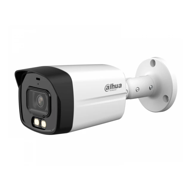 DAHUA HAC-HFW1801TLM-IL-A-0360B-S2 4K Smart Dual Light HDCVI Fixed-focal Bullet Camera 