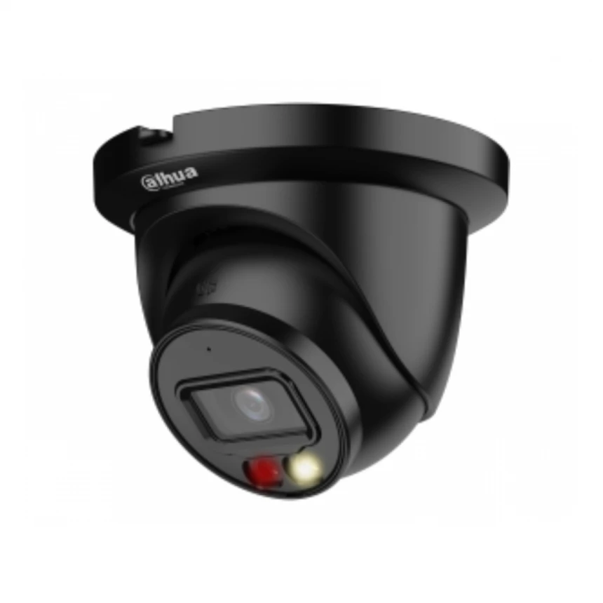DAHUA IPC-HDW2449TM-S-IL-0280B-BLACK 4MP Smart Dual Light Fixed-focal Bullet WizSense Network kamera 