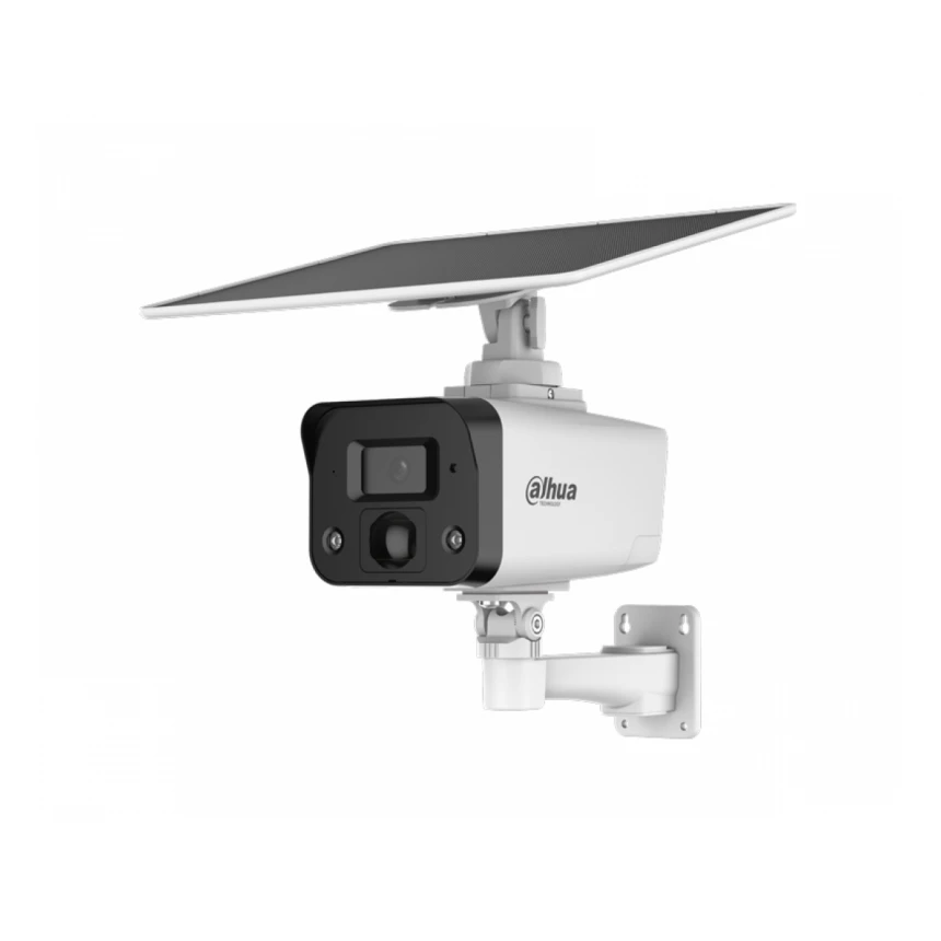 DAHUA IPC-HFW2441DG-4G-SP-B 4MP Smart Dual Light Fixed-focal Bullet 4G Solar Power Network kamera 