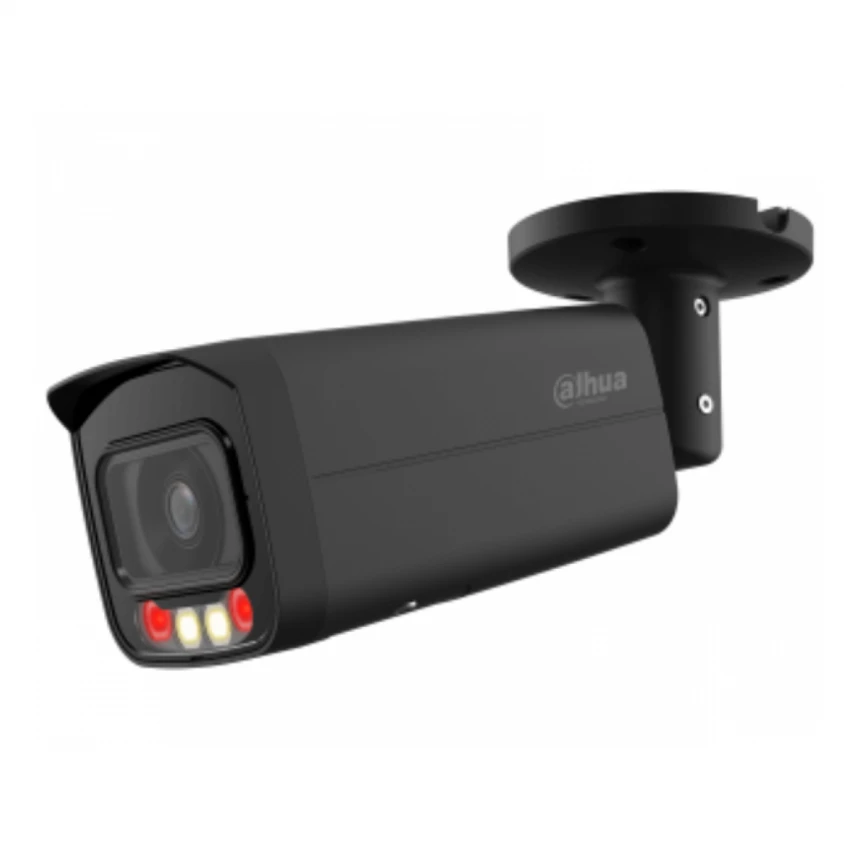 DAHUA IPC-HFW2449T-AS-IL-0360B-BLACK 4MP Smart Dual Light Fixed-focal Bullet WizSense Network kamera crna 