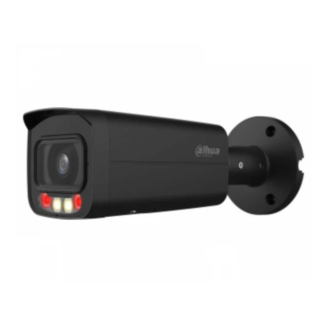 DAHUA IPC-HFW2449T-AS-IL-0360B-BLACK 4MP Smart Dual Light Fixed-focal Bullet WizSense Network kamera crna 