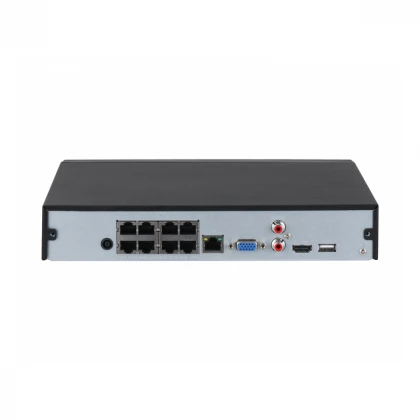 DAHUA NVR4108HS-8P-EI  4K 8-kanalni Compact 1U 8PoE 1HDD WizSense Network Video Recorder 
