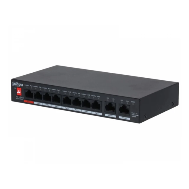 DAHUA PFS3010-8GT-96-V2 8port Ethernet PoE switch 