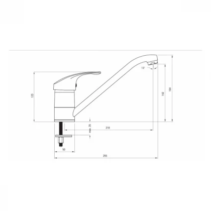 Deante Slavina Pepe BL BDP 260M