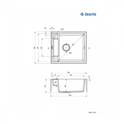 Deante sudopera magnetic ZRM  A103