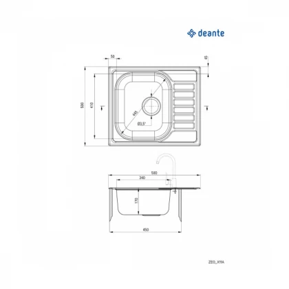 Deante Sudopera Soul Decor 58/IX/O ZEO 311A