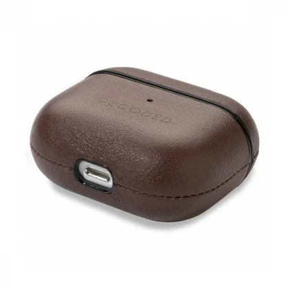 DECODED leather Aircase Airpods 3rd Gen Chocolate Brown