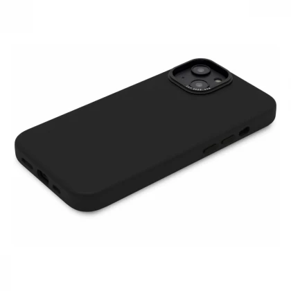 Decoded Leather Backcover, black - iPhone 14 Max