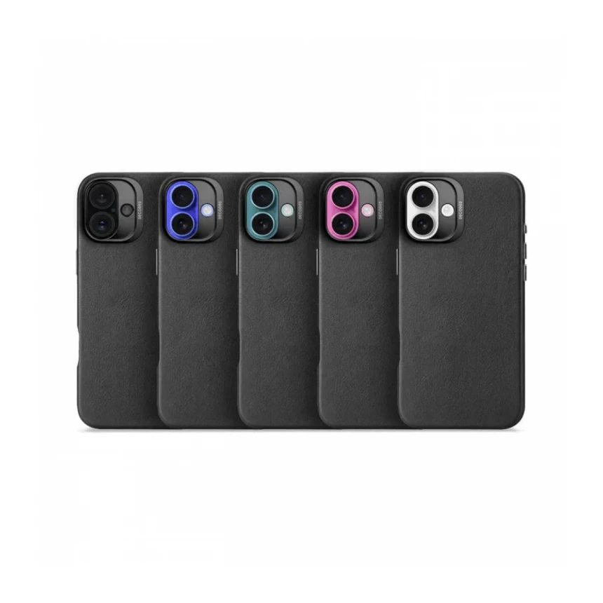 DECODED Leather Backcover for iPhone 16 Plus