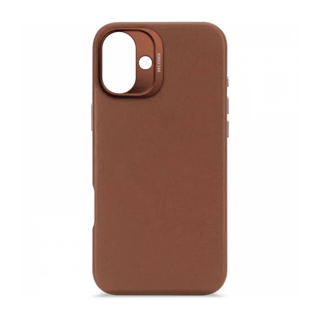 DECODED Leather Backcover for iPhone 16 Plus