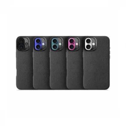 DECODED Leather Backcover for iPhone 16 Plus