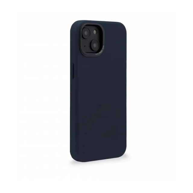 Decoded Leather BackCover, navy - iPhone 14