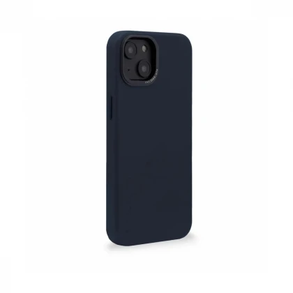 Decoded Leather BackCover, navy - iPhone 14
