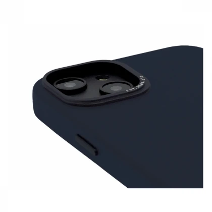 Decoded Leather BackCover, navy - iPhone 14