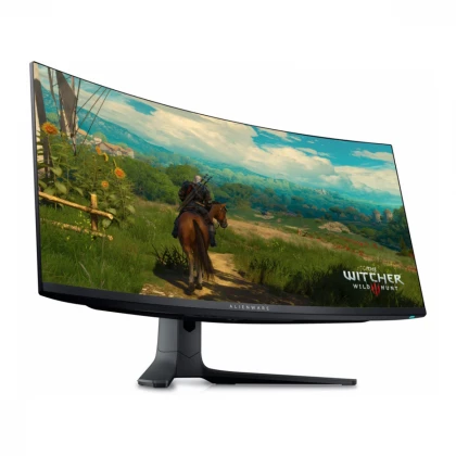 DELL 34 inch AW3423DWF 165Hz QHD OLED FreeSync Alienware Gaming zakrivljeni monitor 