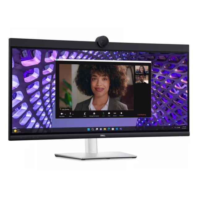 DELL 34 inch P3424WEB WQHD Video konferencijski zakrivljeni IPS monitor 