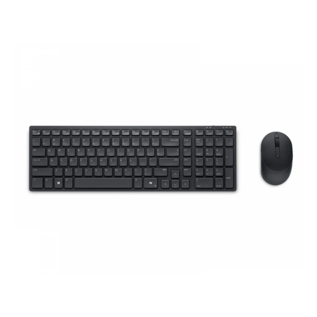 DELL KM555 Silent US tastatura + miš crna 