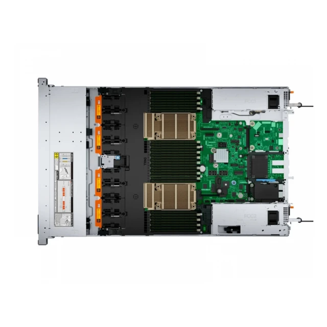 DELL PowerEdge R660 2x Xeon Silver 4509Y 8C 2x32GB H755 2x960GB SSD RI 1100W (1+1) 3yr ProSupport + šine + Broadcom 57416 DP 10GbE BASE-T 