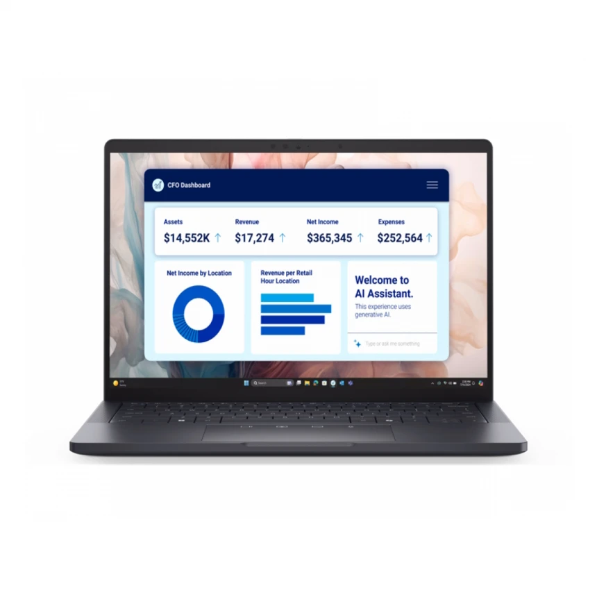 DELL Pro 13 Premium 13.3 inch FHD+ 400nits Core Ultra 7 266V 16GB 512GB SSD Intel Arc Backlit FP Win11Pro 3yr ProSupport laptop 
