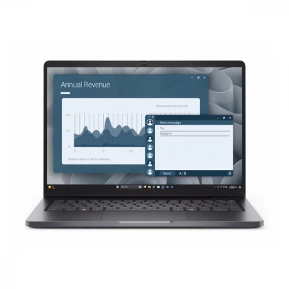 DELL Pro 14 14 inch FHD+ 300nits Ryzen 5 220 8GB 256GB SSD Backlit FP Win11Pro 3yr ProSupport 