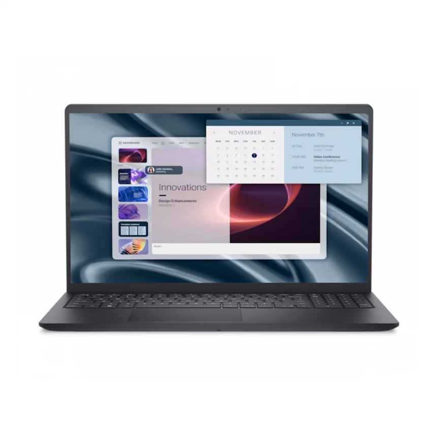 DELL Pro 15 Essential PV15255 15.6 inch FHD 120Hz AMD Ryzen 5 7520U 8GB 512GB SSD Backlit FP laptop 