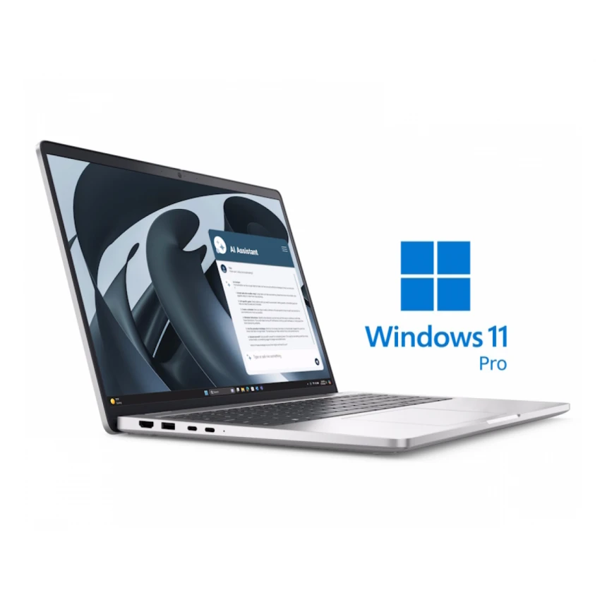DELL Pro 16 Plus 16 inch FHD+ 300nits AMD Ryzen 5 PRO 230 16GB 512GB SSD Backlit FP SC Win11Pro 3yr ProSupport laptop 