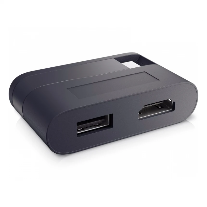 DELL USB-C to HDMI 2.0 / USB-A 3.0 Adapter DA20 