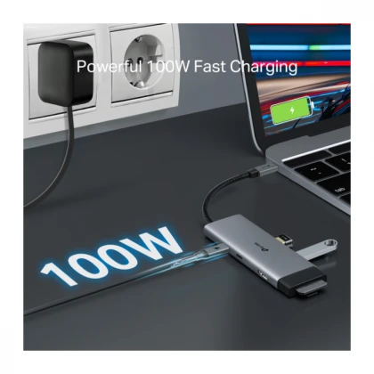 Docking station TP-Link UH7020C USB-C HDMI/2xUSB 3.0/2xUSB-C/CR/PD 100W