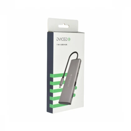 Dviced 7-u-1 Type-C HUB - Grey
