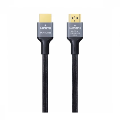 Dviced HDMI kabl Braided 1,5m - Black