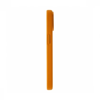 Dviced Leather maska sa MagSafe-om za iPhone 15 - Orange