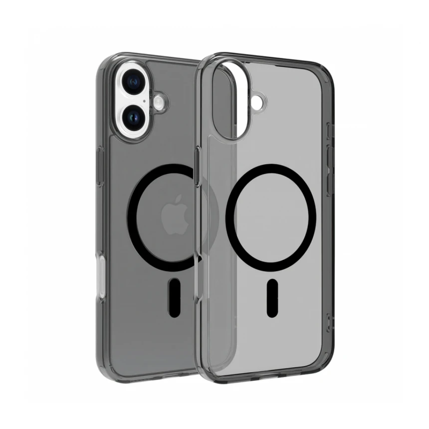 Dviced MagSafe iPhone 16 Plus zadimljena maska - Black