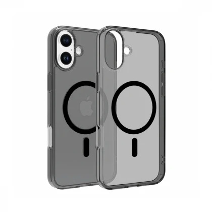 Dviced MagSafe iPhone 16 Plus zadimljena maska - Black