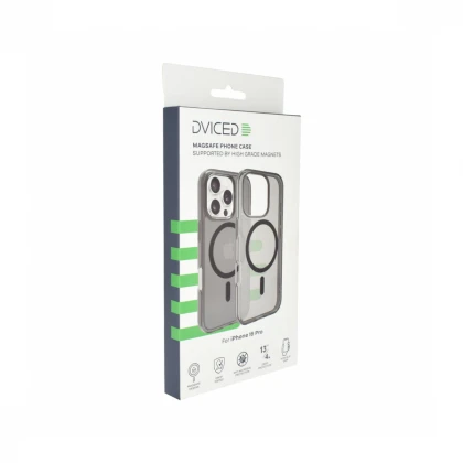 Dviced MagSafe iPhone 16 Pro zadimljena maska - Black