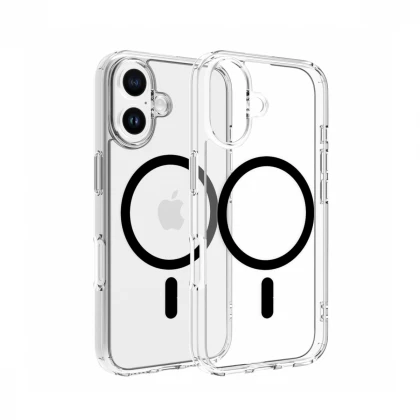Dviced MagSafe iPhone 16 providna maska - Black