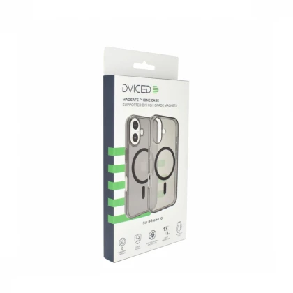 Dviced MagSafe iPhone 16 zadimljena maska - Black