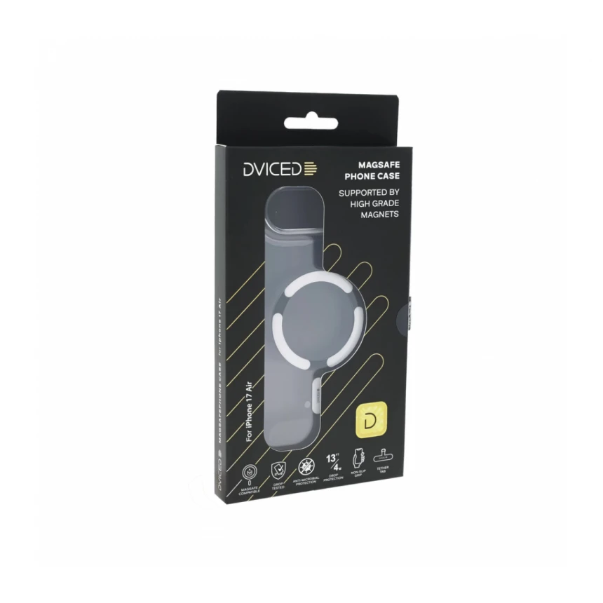 Dviced MagSafe iPhone 17 Air maska providna, bela