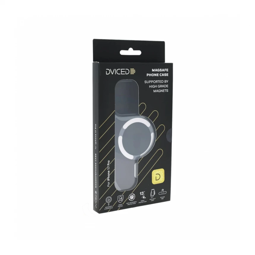 Dviced MagSafe iPhone 17 Pro maska zadimljena, Silver